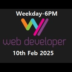 Web Design & Development-Weekday-6PM-10th Feb 2025