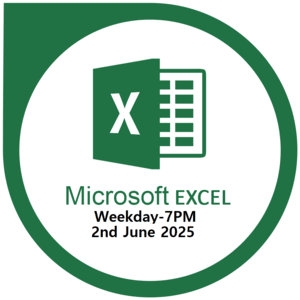 Mastering Excel-Weekday-7PM-2nd June 2025