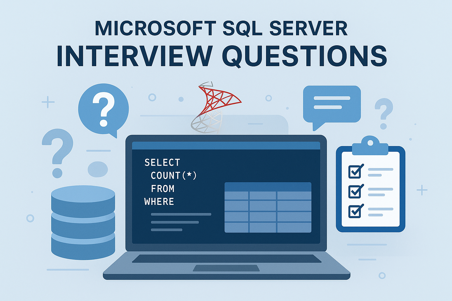 Microsoft SQL Server Interview Questions