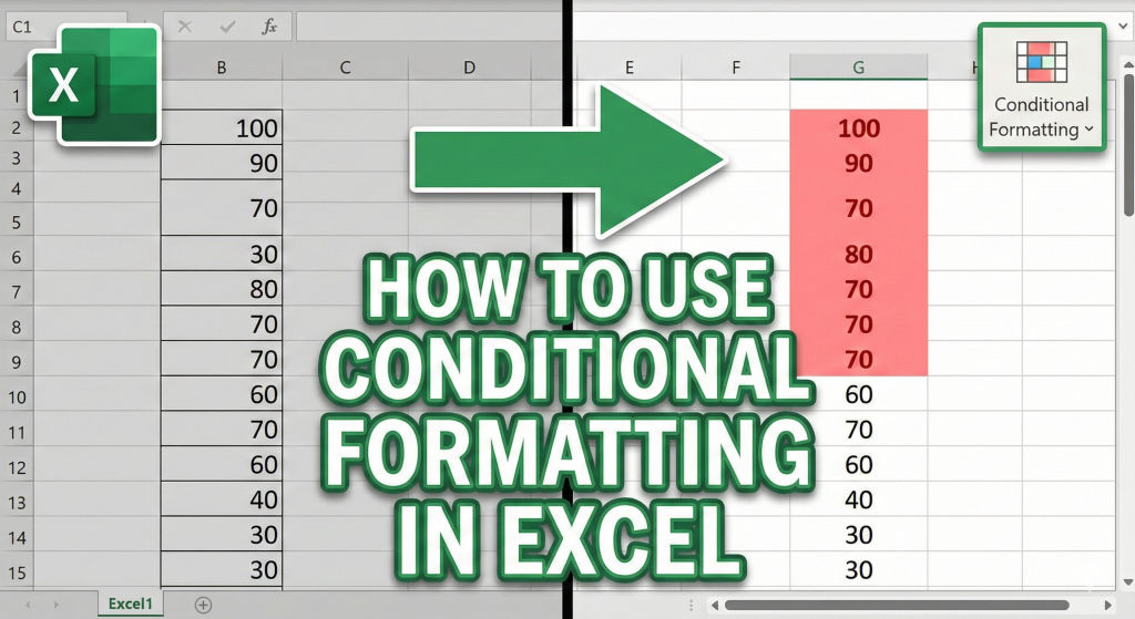 How to Use Conditional Formatting in Excel