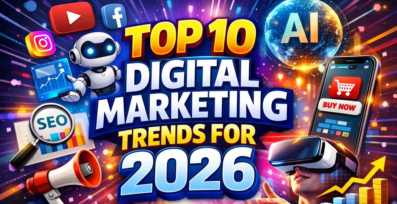 Top 10 digital marketing trends for 2026