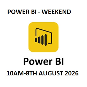 POWER BI-WEEKEND-10AM-8TH AUGUST 2026
