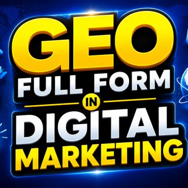 GEO Full Form in Digital Marketing
